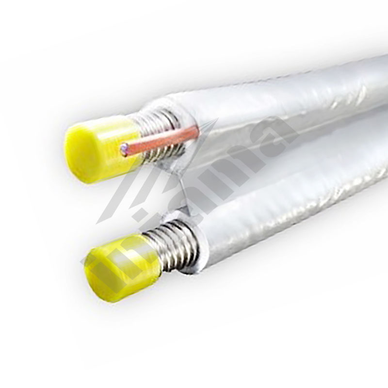 Dvojité flexibilní solární potrubí s izolací AEROGEL DN16 - 10 metrů